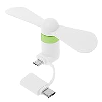 cooling fan,Mini Cute USB Fan Type C Removable Gadgets Low Power for Mobile Power Phone PC Laptop