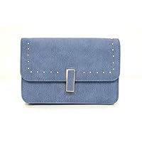 Unic Hineri Hardware Wallet Pochette Blue Women's One Size Fits All Shoulder UK-9690BL