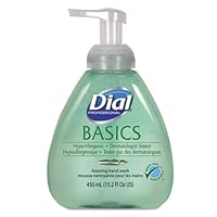 Basics Foaming Hand Soap, Original, Honeysuckle, 15.2 oz Pump Bottle, 4/Carton