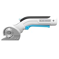 Cordless Electric Scissors,4V Electric Box Cutter w/Safety Lock,Storage  Bag