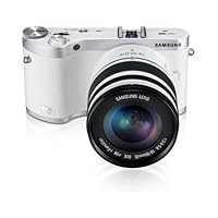Samsung NX300 20.3MP CMOS Smart WiFi Mirrorless Digital Camera with 18-55mm Lens and 3.3