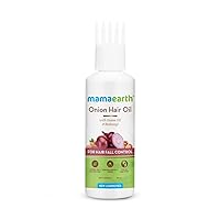 MAMAEARTH Onion Hair Oil for Hair Growth & Hair Fall Control with Redensyl 50 ml