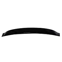 Rear Roof Window Spoiler Compatible With 2001-2005 HONDA CIVIC 4DR, Factory Style Acrylic Wind Deflector Rain Guard Sunshades by IKON MOTORSPORTS, 2002 2003 2004