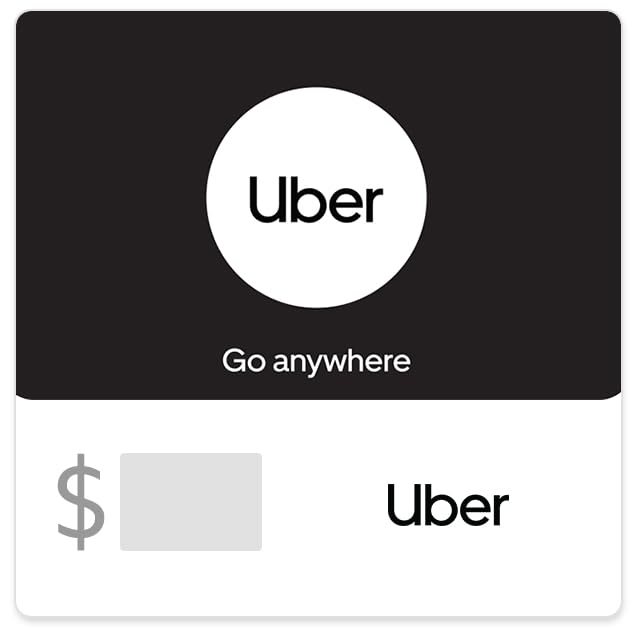 Uber Gift Card - Email Delivery