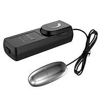 Silver Clit Bullet Power Vibrator - Black Controller