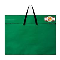 Star Products Classic Dura-Tote Portfolio 23-Inch by 31-Inch, Green with Reclosable Fastener