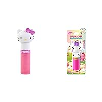 Lip Smacker Lippy Pals Hello Kitty Kiwi and Unicorn Magic Flavored Moisturizing Lip Balm 2-Pack