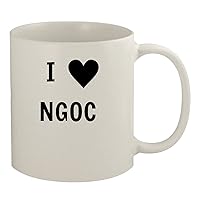I Heart Love Ngoc - Ceramic 11oz White Mug