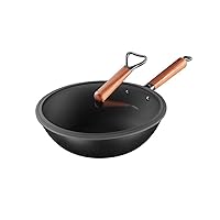 Non-stick Non-coated Rustproof Pan Gas Stove Universal Old-fashioned Frying Light Iron Pan