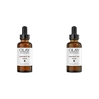 New Olay Coconut Oil Serum, Nourishing Antioxidant Booster, Fragrance-Free, 1.0 Oz (Pack of 2)