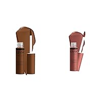 NYX PROFESSIONAL MAKEUP Butter Gloss Brown Sugar Caramelt & Praline Nude Non-Sticky Lip Glosses