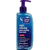 Night Relaxing Deep Cleaning Face Wash, 8 Fluid Ounce