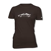 Legend Lines Lancia Stratos Coupe T-Shirt - Women - Side View