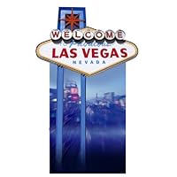Vegas Sign - Poker Night Giant Cardboard Cutout/Standee/Standup