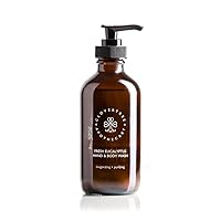 Fresh Eucalyptus Hand & Body Wash, 8 oz. bottle, with aloe vera and pure essential oils