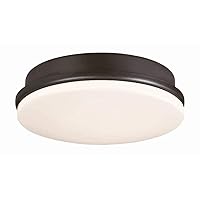 Kute LED Ceiling Fan Light Kit - Dark Bronze 5.51 inch