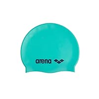 Classic Unisex Soft Silicone Swim Cap for Women and Men, Intensive Training Comfortable Non-Slip Long Hair Swimming Hat