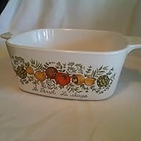 Corning Spice of Life 1-1/2 QT Casserole Dish A -1-/2- B Casserole Dish NO LID