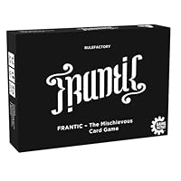 646226 Frantic-The Mischievous Card Game, Card Game, English Version, Black, White