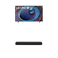LG 65-Inch Class UR9000 Series Alexa Built-in 4K Smart TV (3840 x 2160),Bluetooth, HDMI 60Hz Refresh Rate, AI-Powered 4K Eclair SE6S 3.0 ch All-in-One Design Sound Bar with Dolby Atmos