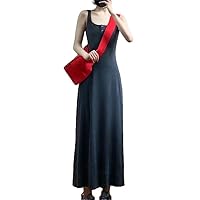 Woman Spring Summer Style Dress Female Sexy Spaghetti Strap Pleated