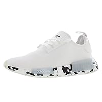 adidas Originals NMD_R1 J Boys Shoes Size 7, Color: White/Clear