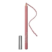 Palladio Lip Liner Pencil, Wooden, Firm yet Smooth, Contour and Line with Ease, Perfectly Outlined Lips, Comfortable, Hydrating, Moisturizing, Rich Pigmented Color, Long Lasting, Nude Pink
