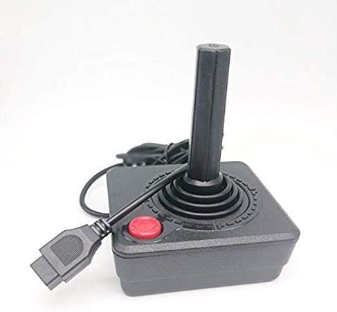 CHILDMORY Black Retro Classic Controller Gamepad Joysticks for Atari 2600 System Console