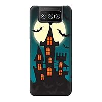 R3268 Halloween Festival Castle Case Cover for ASUS ZenFone 7 Pro