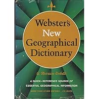 Webster's New geographical dictionary Webster's New geographical dictionary Hardcover Paperback Loose Leaf