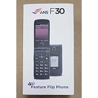 F30 4G LTE Unlocked Flip Phone - Unlocked, Compatible with T-Mobile & AT&T, Not Compatible with Verizon Nor Verizon MVNO's