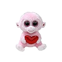 Ty Beanie Boo Gigi - Valentine Monkey - 6
