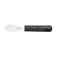 Mercer Culinary Millennia Plain Edge Spreader, 3.5 Inch Blade, Black Handle