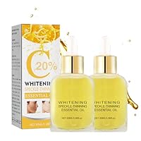 Melanin Correcting Essential Oil, Speckle Thinning Essential Oil, Melanin Facial Corrective Oil, Vitamin C Serum with Hyaluronic Acid, Melanin Corrector for Face (2PCS)