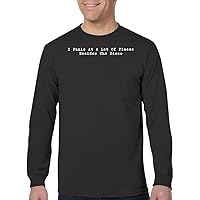 I Panic at A Lot of Places Besides The Disco - Men's Adult Long Sleeve T-Shirt