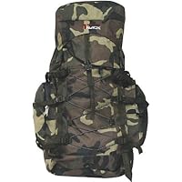 Large Camping Backpack 3200 Cu in Hiking Pack Camouflage