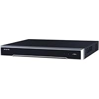 Hikvision USA DS-7616NI-I2/16P-6TB Embedded Plug and Play 4K NVR, 16-Channel, H264+/H264/H265, Up to 12MP Resolution, HDMI, 2-SATA, with 6TB Hard Disk Drive