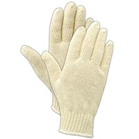 T194COT KnitMaster Cotton Machine Knit Glove, Work, 7 Gauge Thickness, 9-1/2