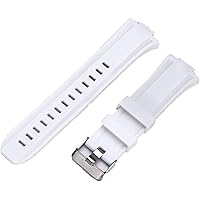 AEHON Luxury Watch Band Modification MOD Kit，For Apple Watch Case Band 45mm 44mm Silicone Strap+Metal Bumper，For IWatch 8 7 SE 6 5 4 Bracelet Refit