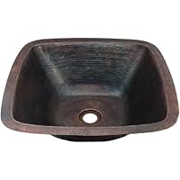 CPBS17 17 Inch Undermount Copper Vanity Sink