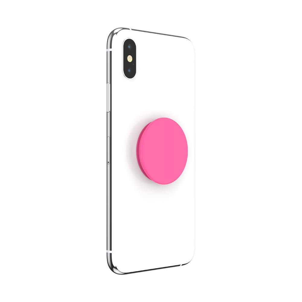 PopSockets Phone Grip with Expanding Kickstand, for Phone - Neon Pink