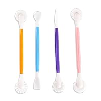 4 Pieces Fondant Cake Modelling Gadgets Flower Decoration Pen Pastry Carving Cutters Sugar Molds Fondant And Gum Tools