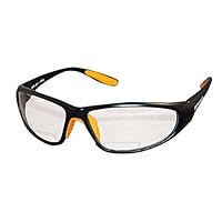 Ironwear Bradford 3030 Series Nylon Protective Safety Glasses with 2.0 Bifocal Lens, Clear Lens, Black Frame (3030-C-2.0), One Size