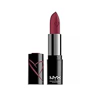 NYX PROFESSIONAL MAKEUP Shout Loud Satin Lipstick, Infused With Shea Butter - Love Is A Drug (Deep Rose Pink)