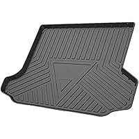 Equinox＆Terrain Cargo Liners，All Weather Protector 3D Modeling Tech TPO Heavy-Duty Waterproof Rear Cargo Tray Trunk Mats Compatible with 2018-2023 Chevrolet Equinox/GMC Terrain with 5-Seats