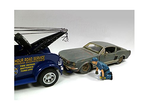 StarSun Depot Tow Truck Driver/Operator Scott Figure for 1:24 Scale Car Models by American Diorama