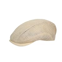 215-370-3 Men's Hat, 100% Hemp, Smooth Hemp Mesh, Large Sizes, Small Size, Made in Japan, Spring/Summer, Washing, S - 3L, Orange, Gray
