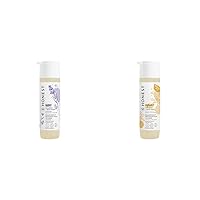 The Honest Company Gentle 2-in-1 Shampoo + Body Wash Bundle with Lavender Calm and Citrus Vanilla Refresh Scents, 2 x 10 fl oz