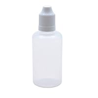 20Pcs 50ml Empty Plastic Squeezable Dropper Bottles Essential Oil Squeeze bottle with Screw Cap