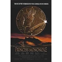 PRINCESS MONONOKE (1997) Original Authentic Movie Poster 27x40 - Single-Sided